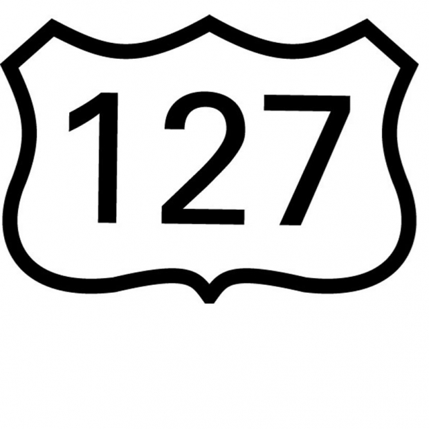 US Route 127 Sign